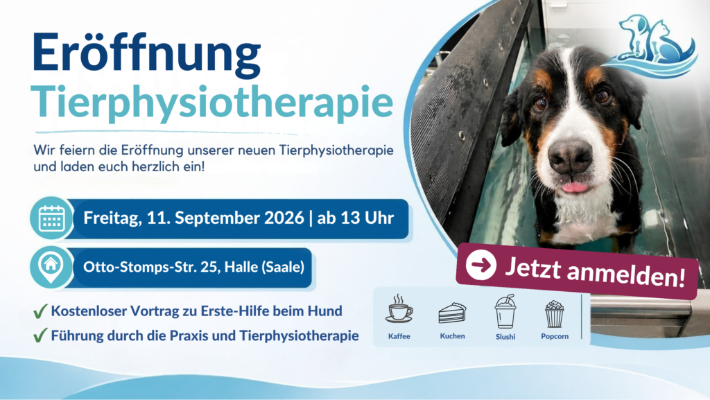 Eröffnung Tierphysiotherapie